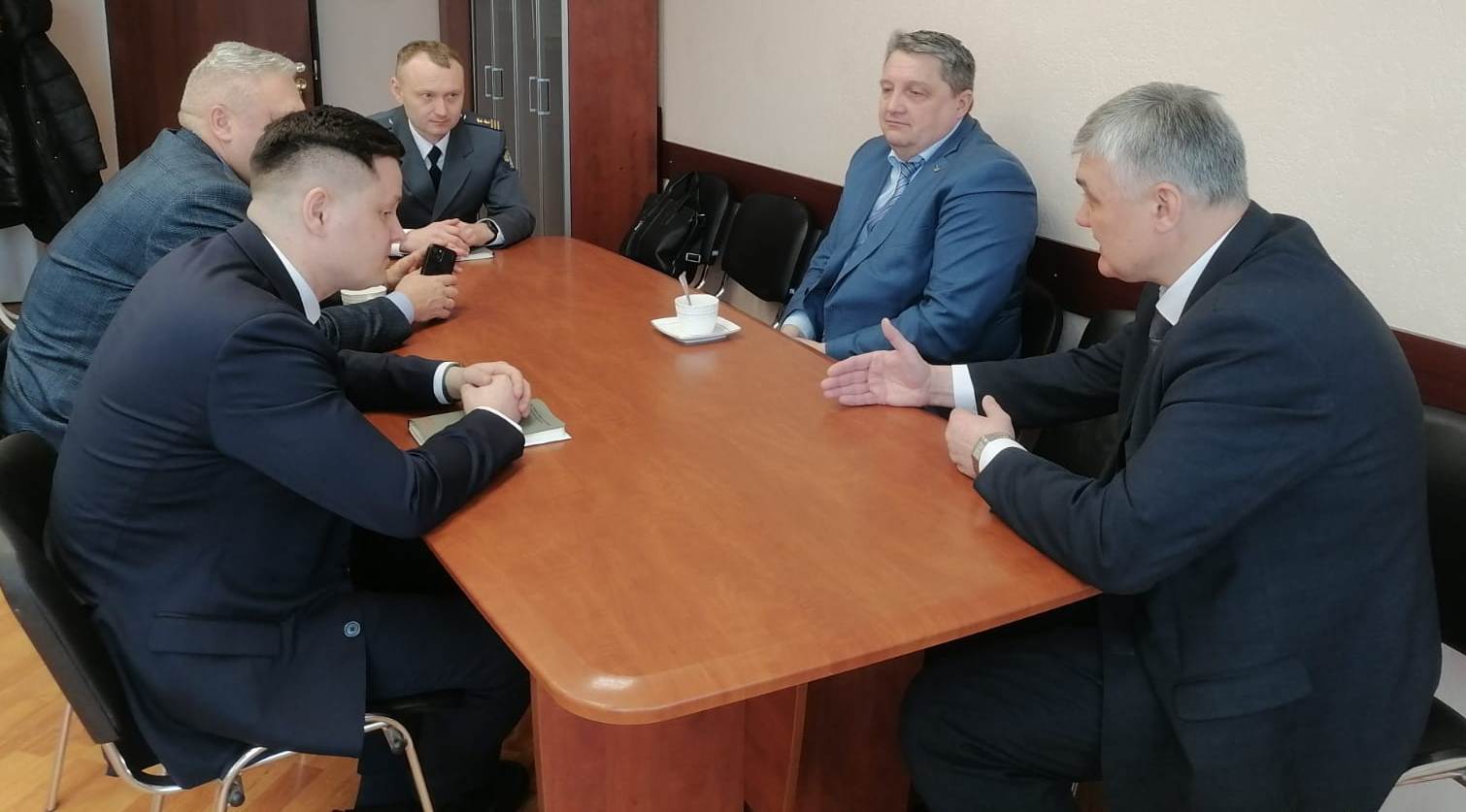 Рабочее совещание с руководством дирекции тяги и  отдела инфраструктуры Западно-Сибирской железной дороги